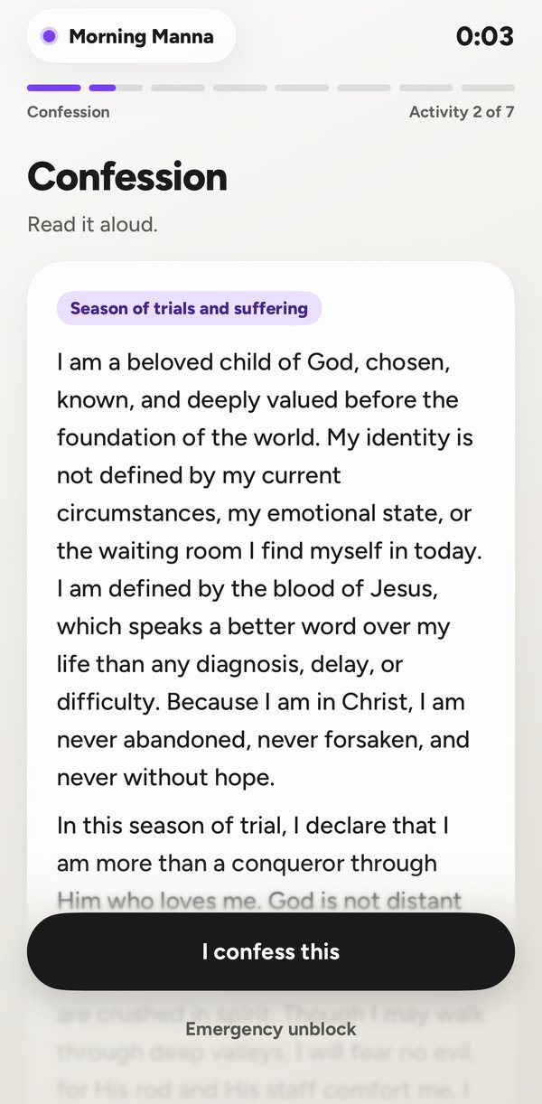 Confession: who you are in Christ
